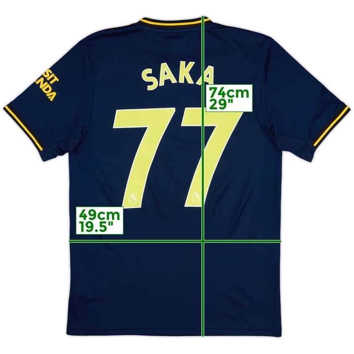 2019-20 Arsenal Third Shirt Saka #77 - 10/10 - (M)