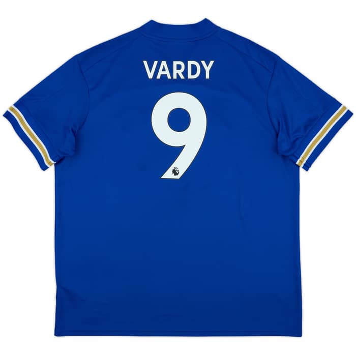 2020-21 Leicester Home Shirt Vardy #9 - 9/10 - (XXL)