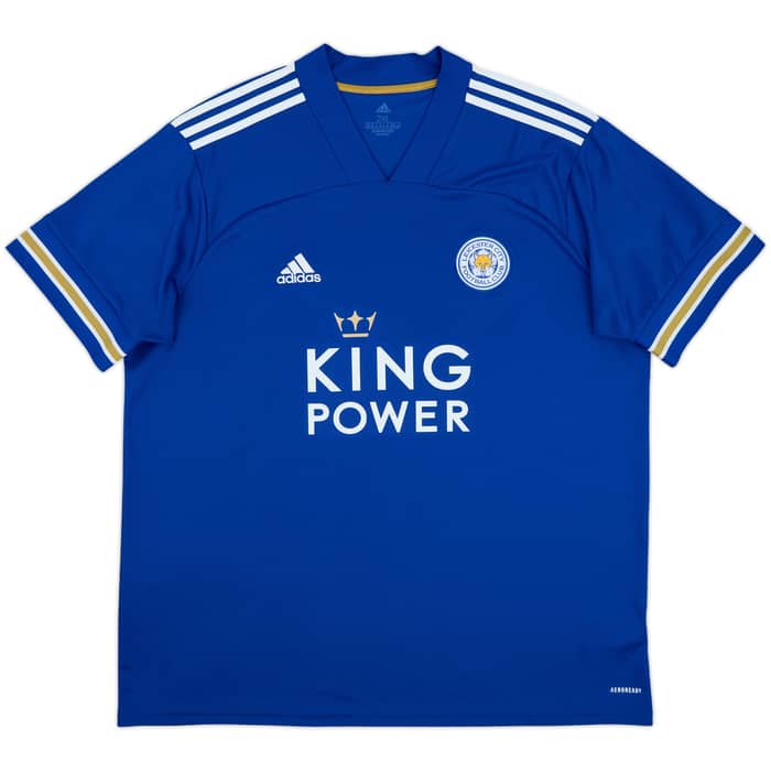 2020-21 Leicester Home Shirt Vardy #9 - 9/10 - (XXL)