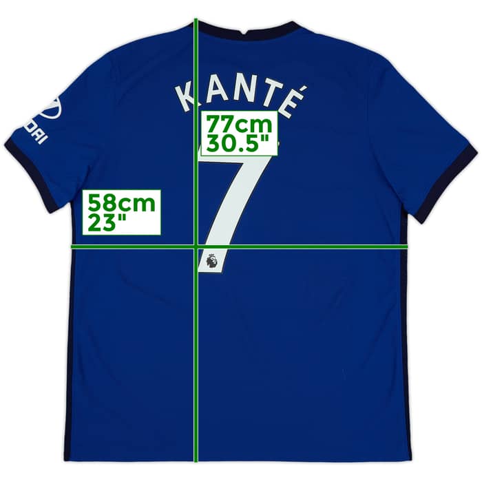 2020-21 Chelsea Authentic Home Shirt Kante #7 - 10/10 - (XL)