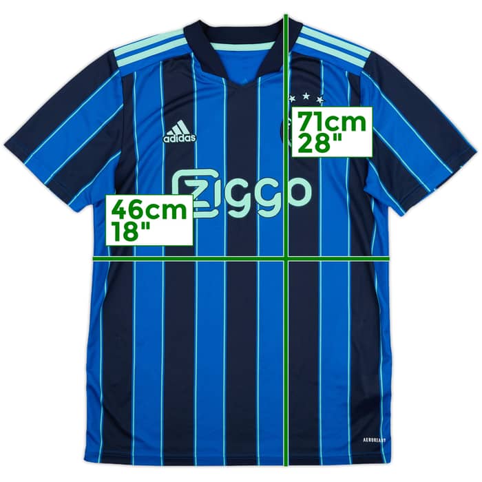 2021-22 Ajax Away Shirt - 8/10 - (M)