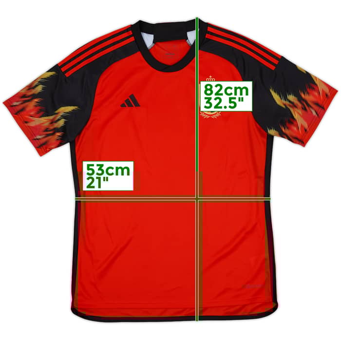 2022-23 Belgium Home Shirt - 10/10 - (L)