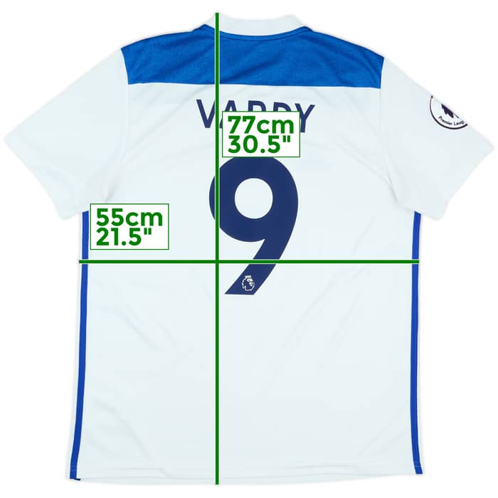 2018-19 Leicester Third Shirt Vardy #9 - 6/10 - (L)