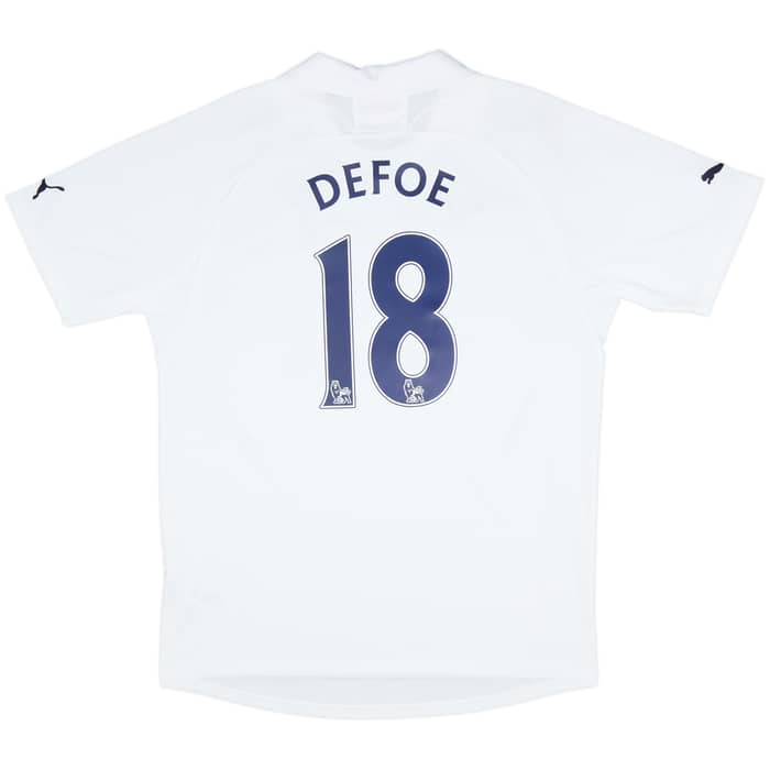 2011-12 Tottenham Home Shirt Defoe #18 - 8/10 - (XL)