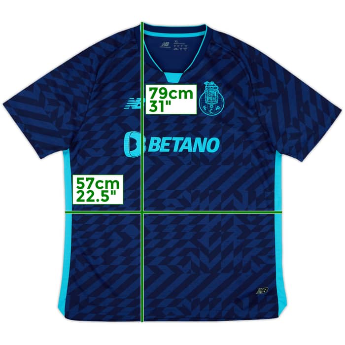 2024-25 Porto Third Shirt - 9/10 - (XL)