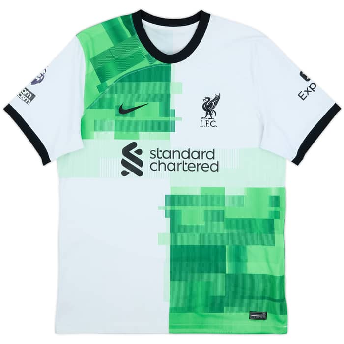 2023-24 Liverpool Away Shirt Virgil #4 - 5/10 - (L)