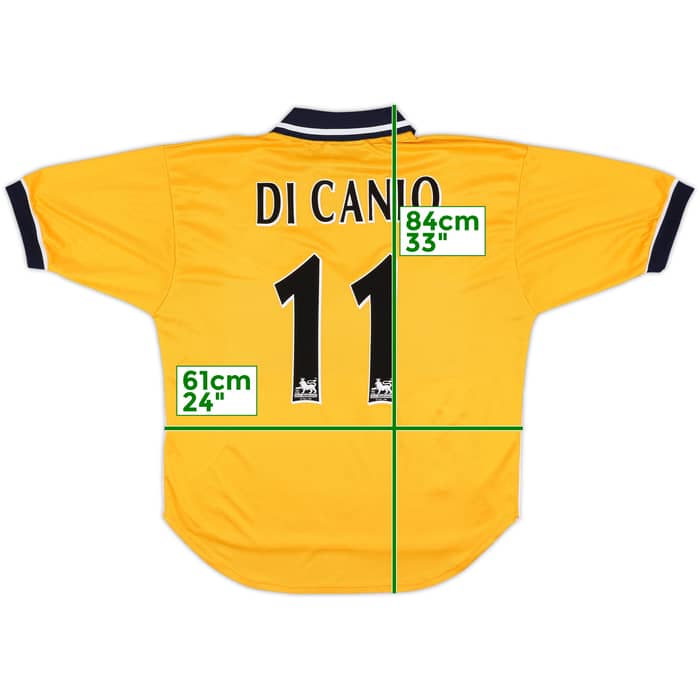1998-00 Sheffield Wednesday Away Shirt Di Canio #11 - 8/10 - (L)