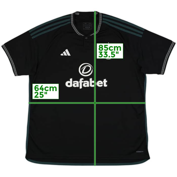 2023-24 Celtic Away Shirt - 10/10 - (XXL)
