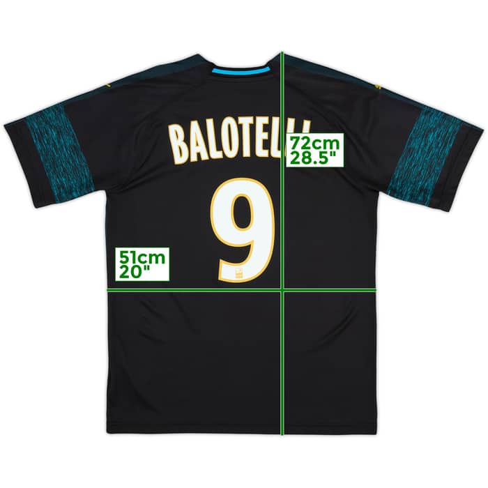 2018-19 Olympique Marseille Away Shirt Balotelli #9 - 10/10 - (M)
