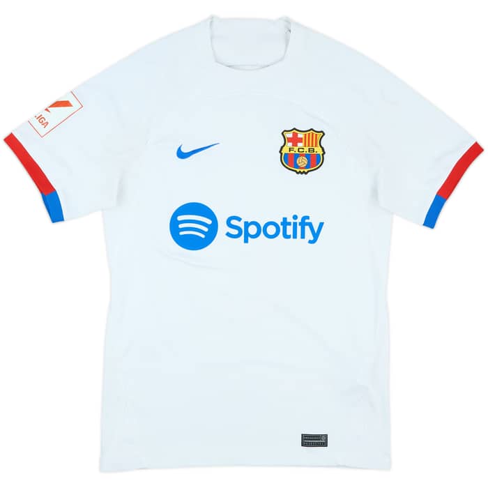 2023-24 Barcelona Away Shirt Gavi #6 - 7/10 - (S)