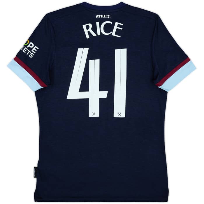 2021-22 West Ham Third Shirt Rice #41 - 8/10 - (S)