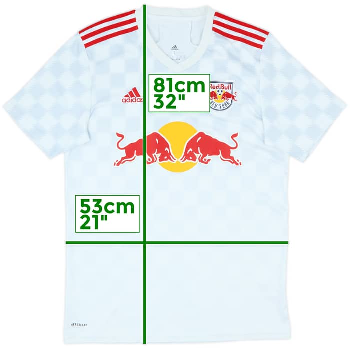 2021-22 New York Red Bulls Home Shirt - 10/10 - (L)