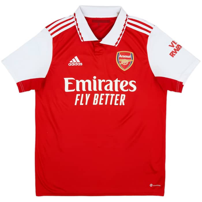 2022-23 Arsenal Home Shirt Saka #7 - 8/10 - (M)
