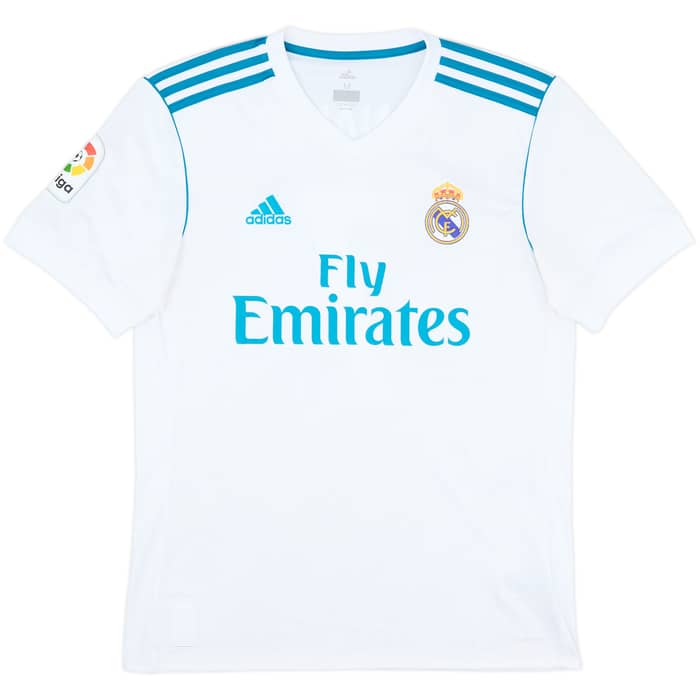 2017-18 Real Madrid Home Shirt Ronaldo #7 - 8/10 - (M)