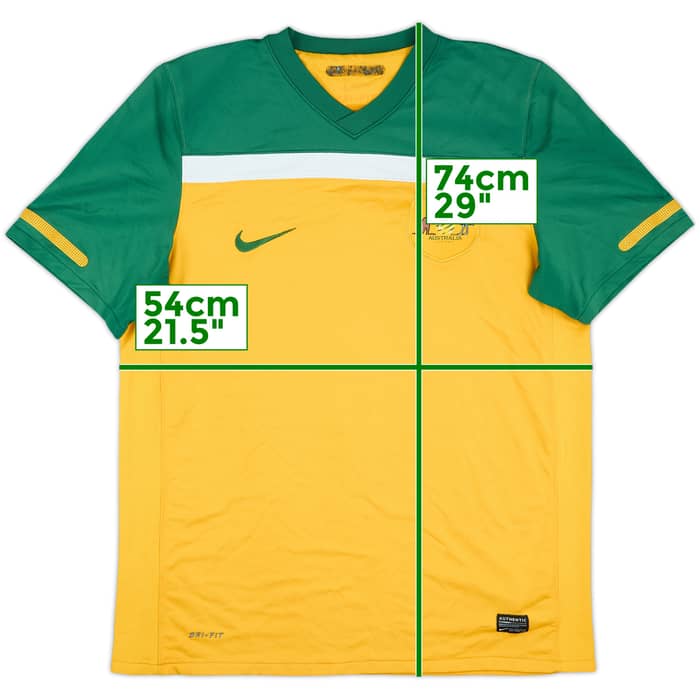 2010-11 Australia Home Shirt - 8/10 - (L)