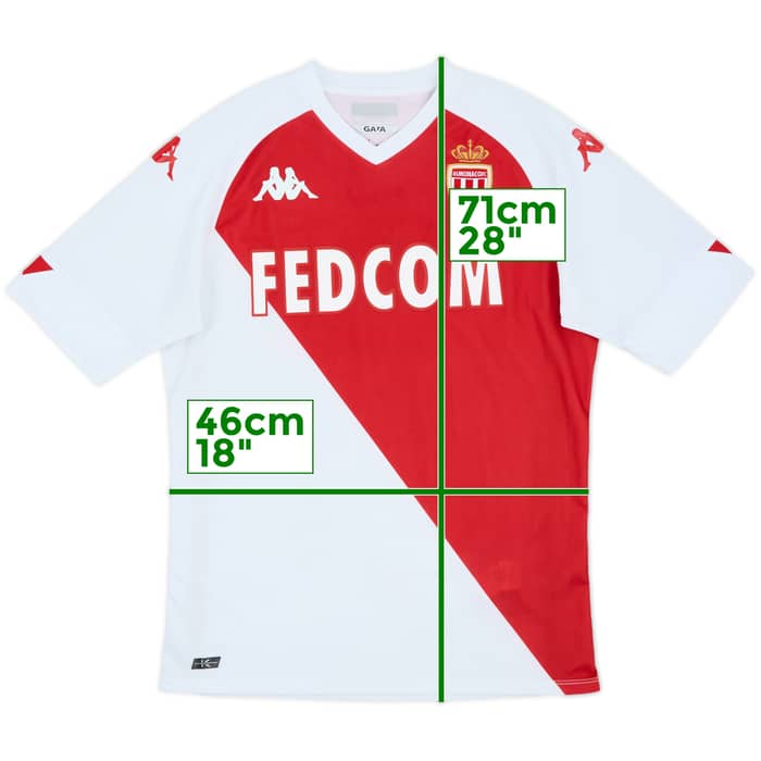 2020-21 Monaco Home Shirt - 10/10 - (M)