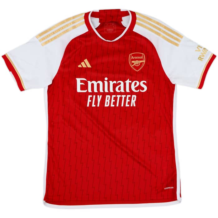 2023-24 Arsenal Home Shirt Odegaard #8 - 8/10 - (L)