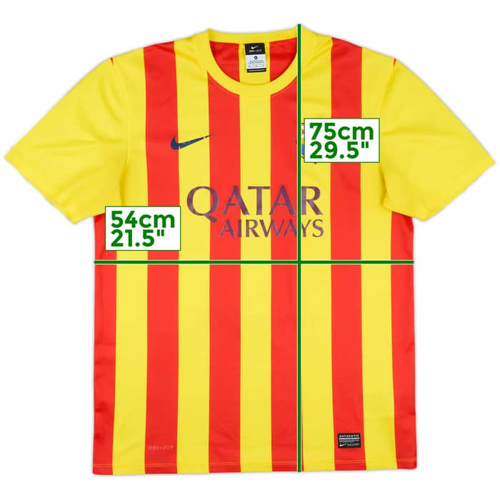 2013-15 Barcelona Basic Away Shirt - 6/10 - (M)
