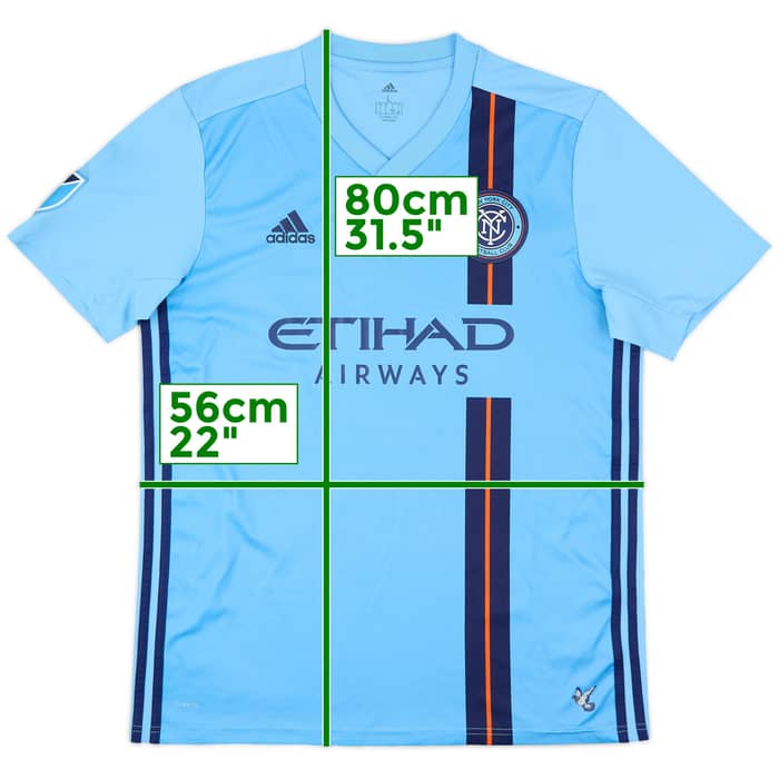 2018-19 New York City FC Home Shirt - 10/10 - (L)