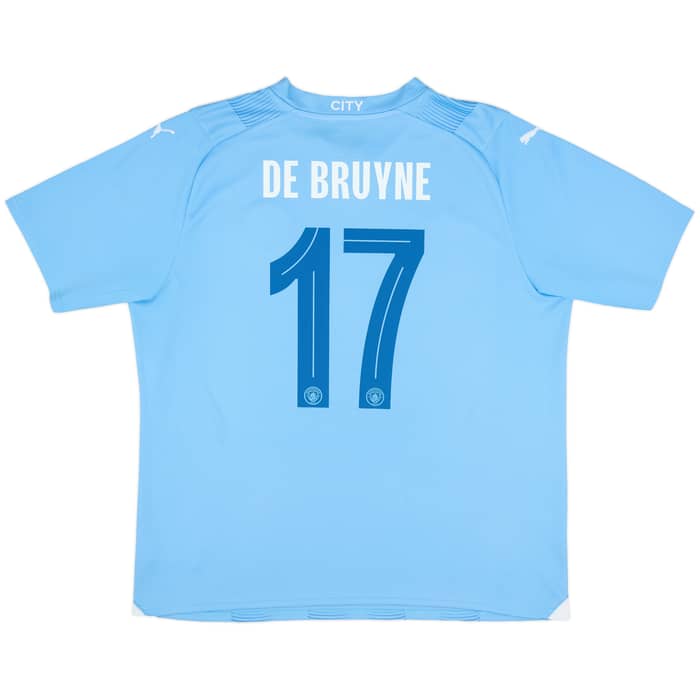 2023-24 Manchester City Home Shirt De Bruyne #17 - 10/10 - (XL)
