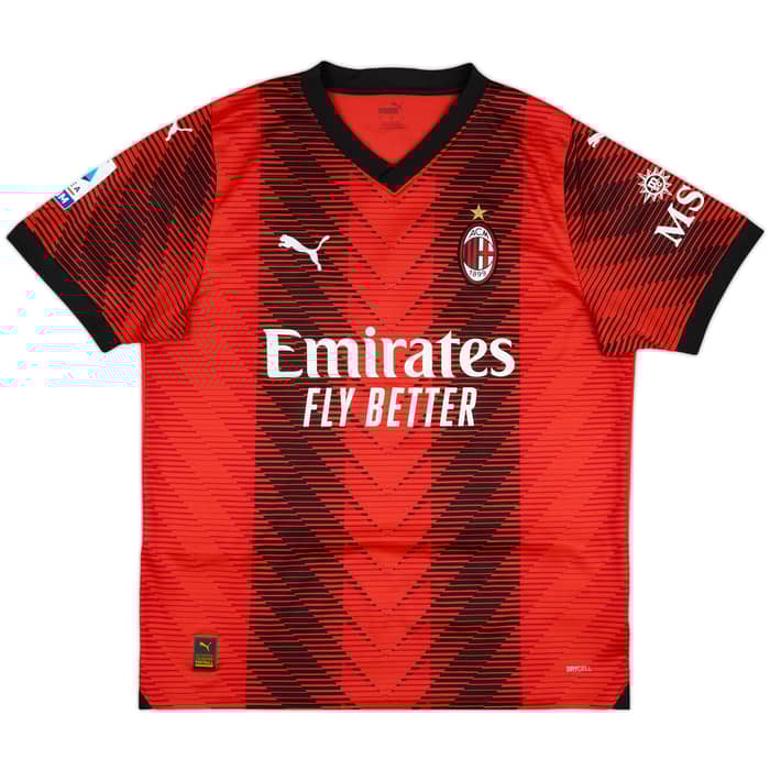 2023-24 AC Milan Home Shirt Tomori #23 - 8/10 - (L)