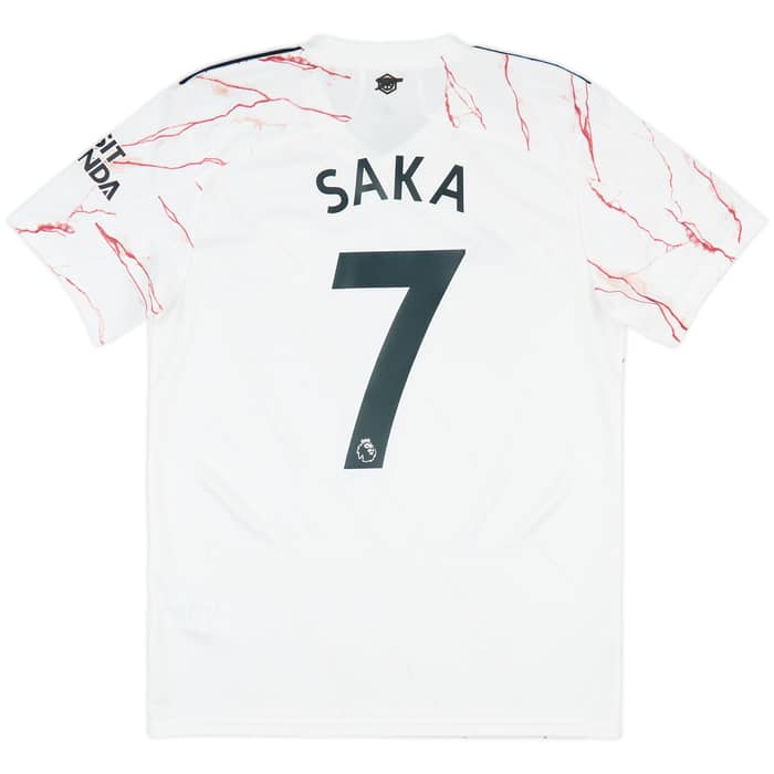 2020-21 Arsenal Away Shirt Saka #7 - 10/10 - (M)