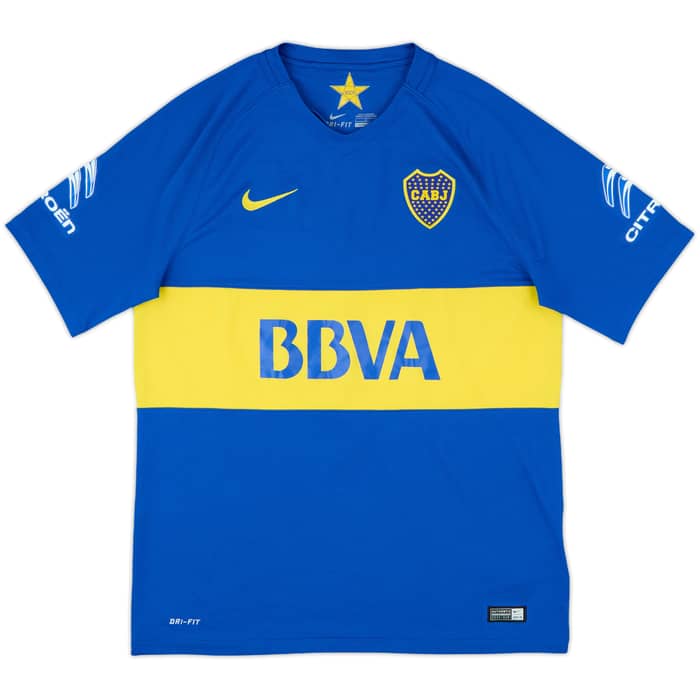 2015-16 Boca Juniors Home Shirt - 10/10 - (L)