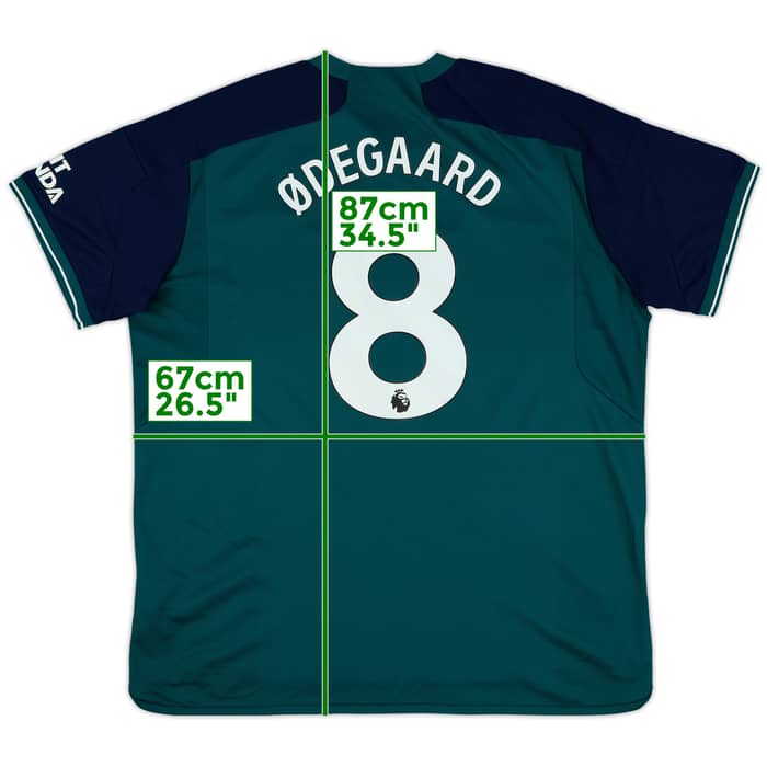 2023-24 Arsenal Third Shirt Odegaard #8 - 10/10 - (XXL)