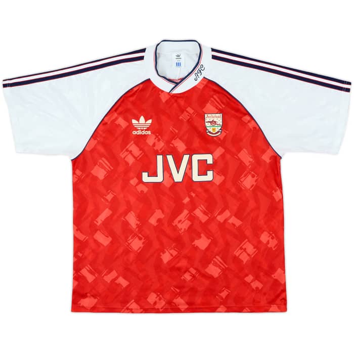 1990-92 Arsenal Home Shirt - 9/10 - (L)