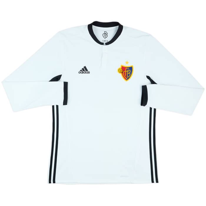 2016-17 Basel Away L/S Shirt - 10/10 - (M)