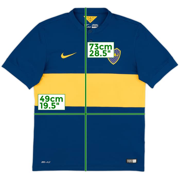 2014-15 Boca Juniors Home Shirt - 9/10 - (M)
