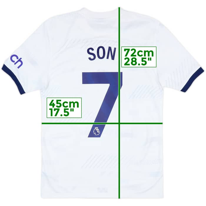 2023-24 Tottenham Home Shirt Son #7 - 8/10 - (S)