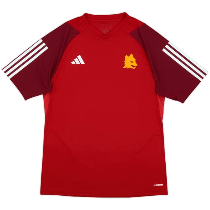 2023-24 Roma adidas Training Shirt - 10/10 - (M)