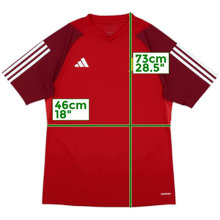 2023-24 Roma adidas Training Shirt - 10/10 - (M)