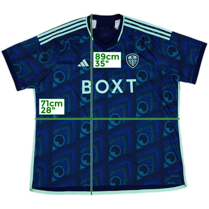 2023-24 Leeds United Away Shirt - 9/10 - (3XL)