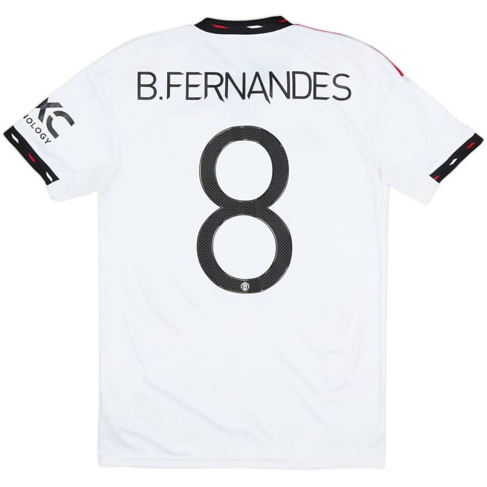 2022-23 Manchester United Away Shirt B.Fernandes #8 - 7/10 - (S)