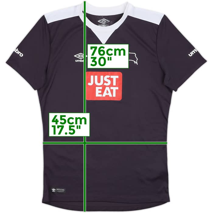 2015-16 Derby County Away Shirt - 7/10 - (XL.Boys)