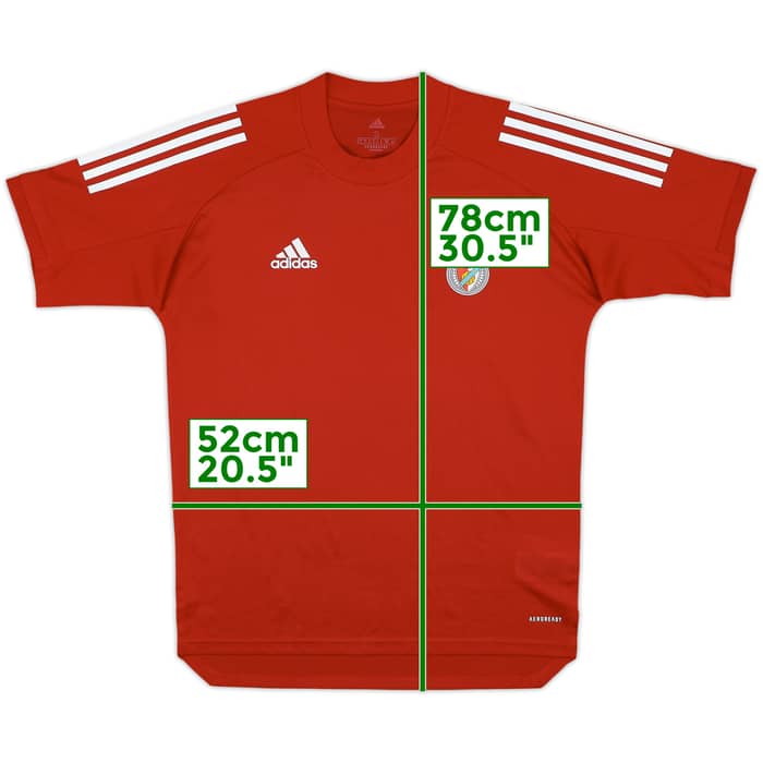 2019-20 Benfica adidas Training Shirt - 10/10 - (S)