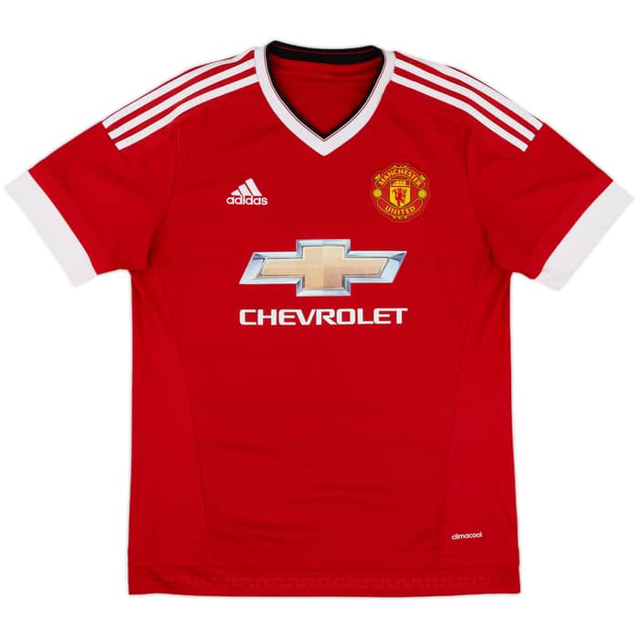 2015-16 Manchester United Home Shirt Rooney #10 - 8/10 - (M)