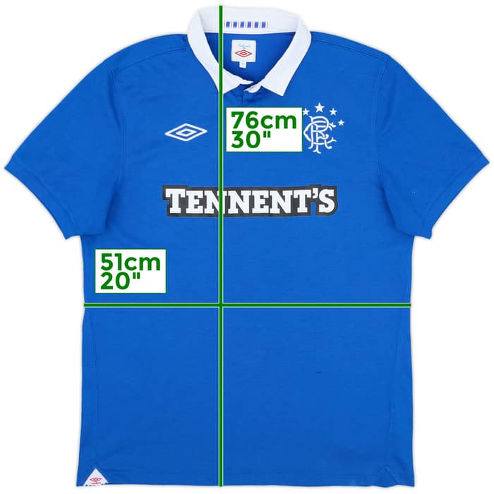2010-11 Rangers Home Shirt - 10/10 - (M)