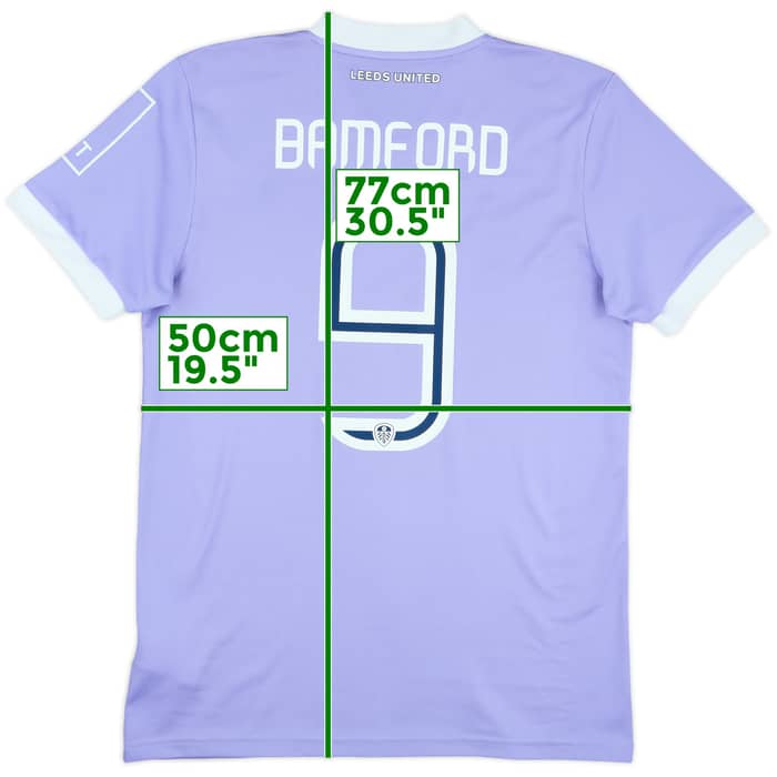 2021-22 Leeds United Third Shirt Bamford #9 - 8/10 - (M)