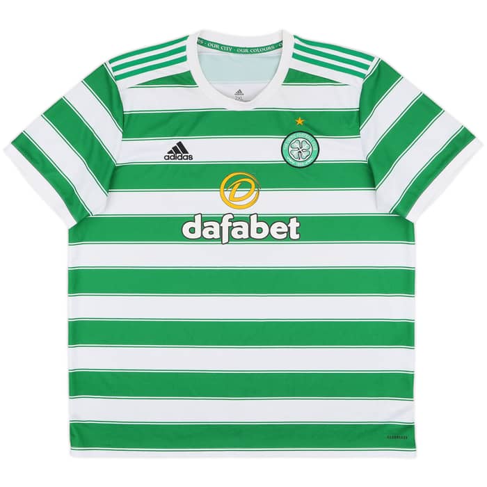 2021-22 Celtic Home Shirt - 7/10 - (XXL)