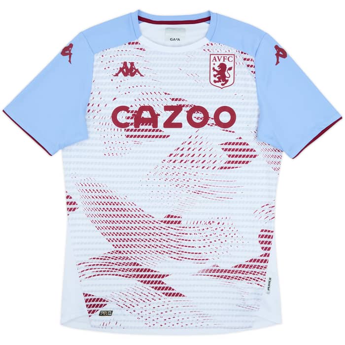 2021-22 Aston Villa Kappa Pre-Match Training Shirt - 10/10 - (XL)