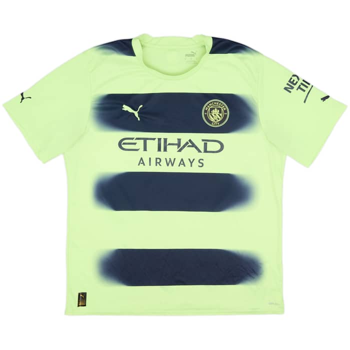 2022-23 Manchester City Third Shirt Haaland #9 - 7/10 - (XL)