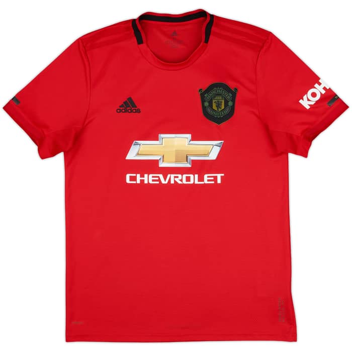 2019-20 Manchester United Home Shirt B.Fernandes #18 - 7/10 - (M)
