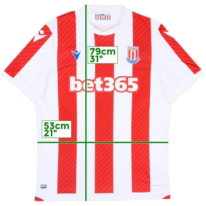 2021-22 Stoke City Home Shirt - 7/10 - (XL)