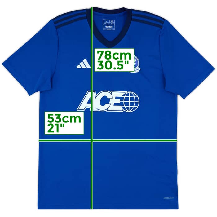 2023-24 Cove Rangers Home Shirt - 10/10 - (L)