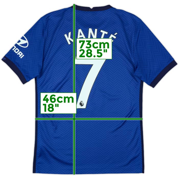 2020-21 Chelsea Home Shirt Kante #7 - 8/10 - (S)