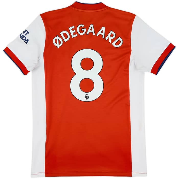 2021-22 Arsenal Home Shirt Odegaard #8 - 7/10 - (M)