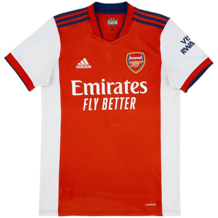2021-22 Arsenal Home Shirt Odegaard #8 - 7/10 - (M)
